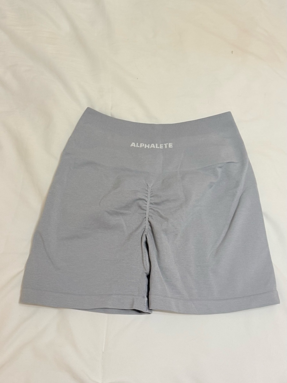 Alphalete Light Grey Amplify Short